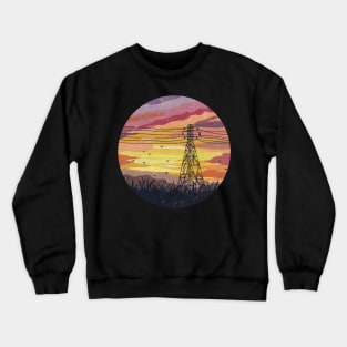 Midwest Sunset Crewneck Sweatshirt